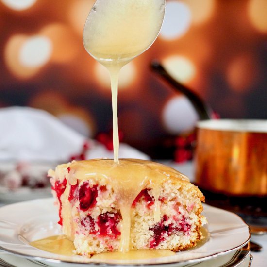 Cranberry Christmas Cake