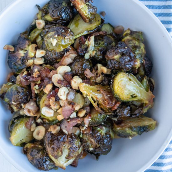 oven-roasted Brussels Sprouts