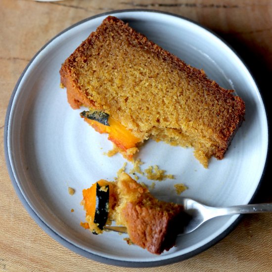 Spiced Kabocha Loaf Cake (V)