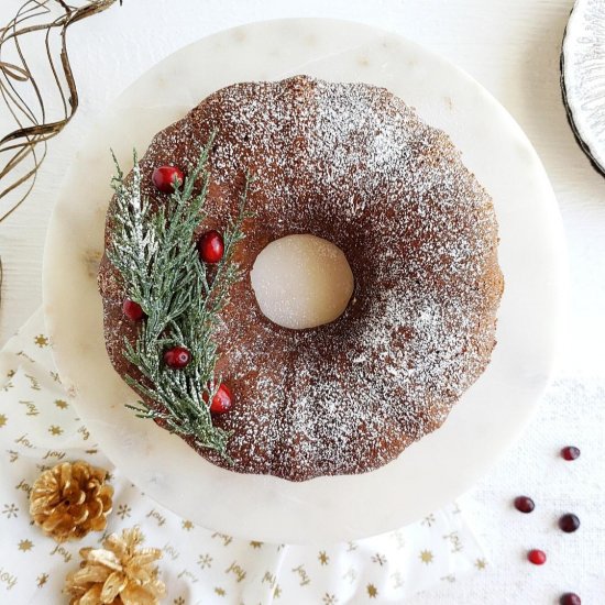 Gingerbread Bundt Cake