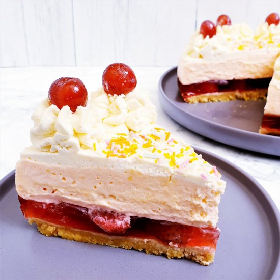 Sherry Trifle Cheesecake (No Bake)