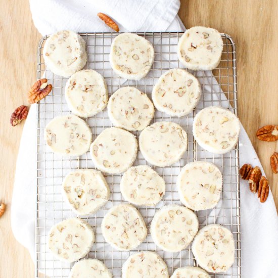 Maple Pecan Shortbread