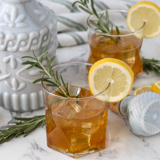 Rosemary Maple Bourbon Sour