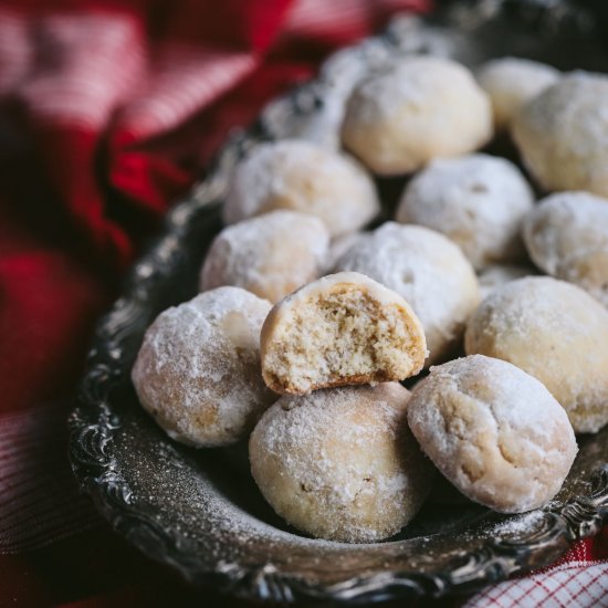 Clean Keto Snowball Cookies