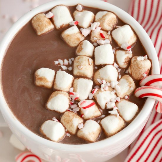 Peppermint Hot Chocolate