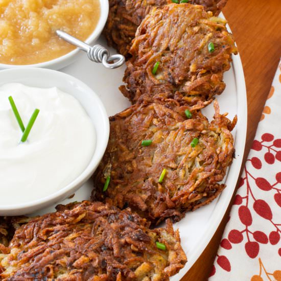 Crispy Potato Latkes