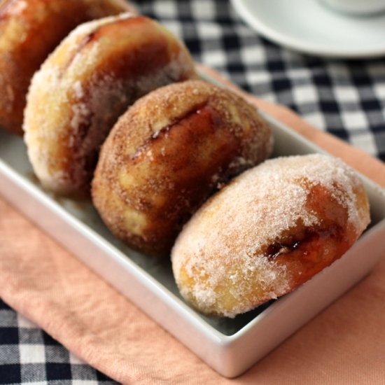 Baked Jelly Donuts