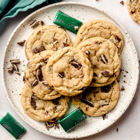 andes mint cookies