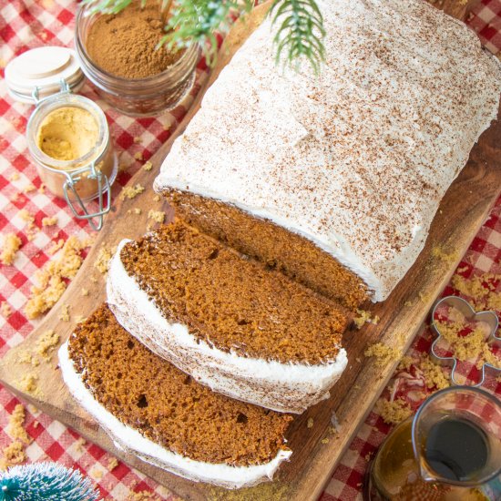 Vegan Gingerbread Loaf