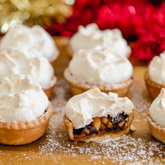 Meringue-Topped Mince Pies