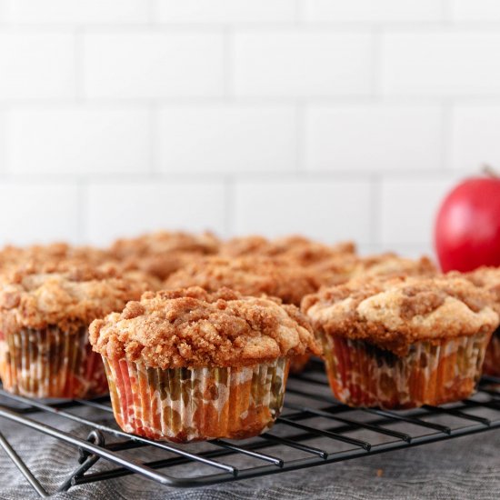 Apple Coffee Cake Muffins