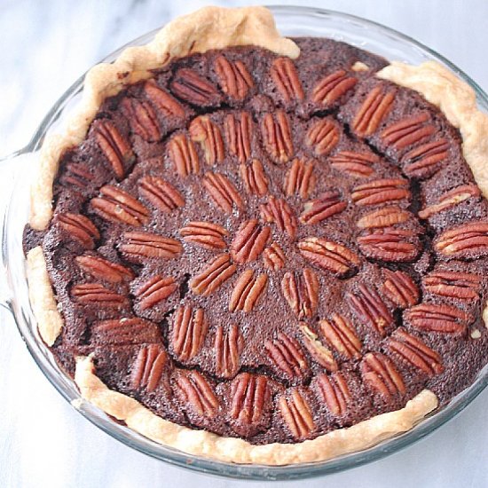 Chocolate pecan pie