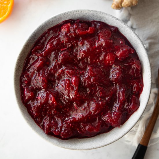 Homemade Cranberry Sauce