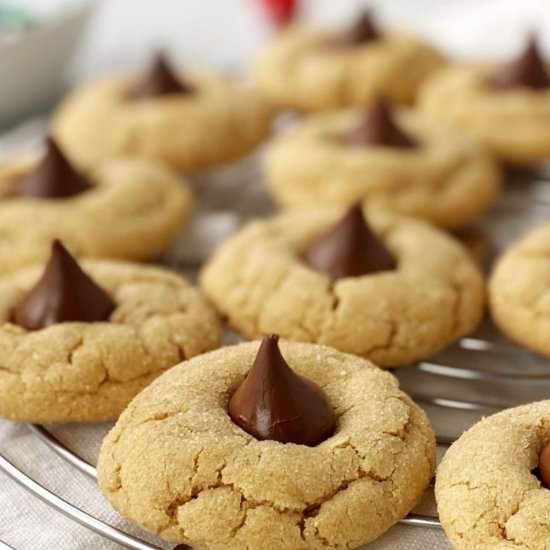 Best Peanut Butter Kiss Cookies