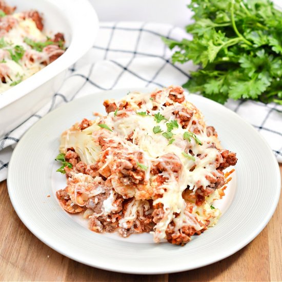 LOW-CARB CAULIFLOWER ZITI