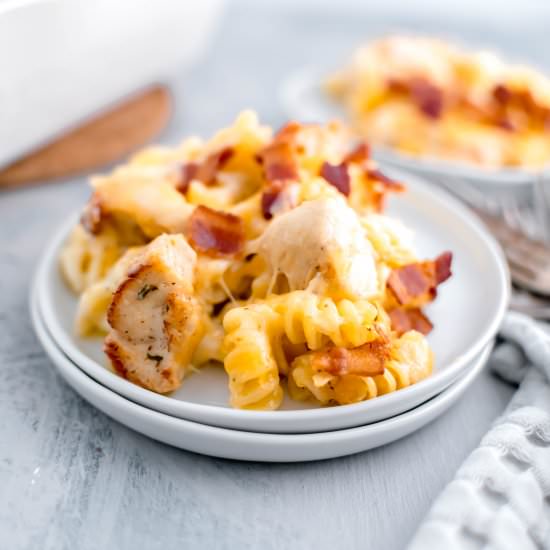 Chicken Bacon Ranch Casserole