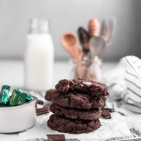 ANDES MINT CHOCOLATE CHUNK COOKIES