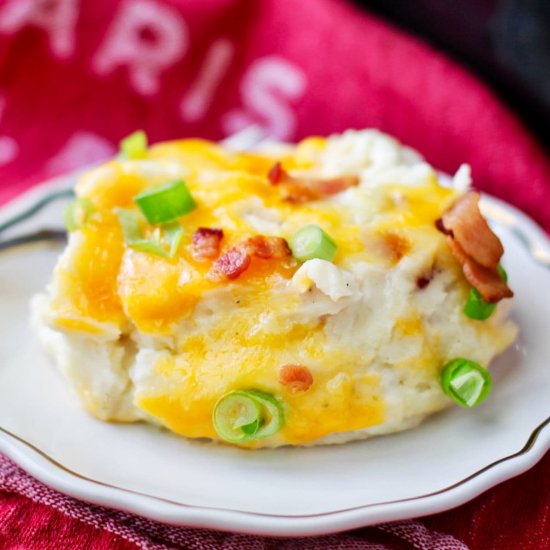 Crock Pot Loaded Baked Potatoes