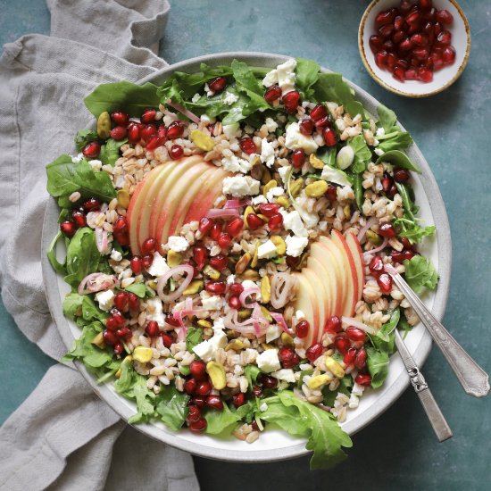 Mediterranean Farro Salad