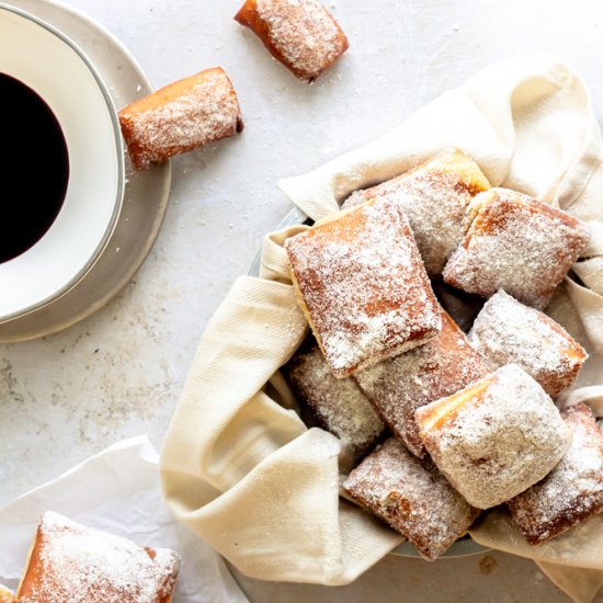 Buttermilk Beignets with Vino Cotto