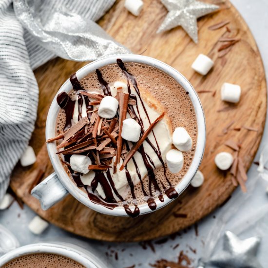 Peppermint Hot Chocolate