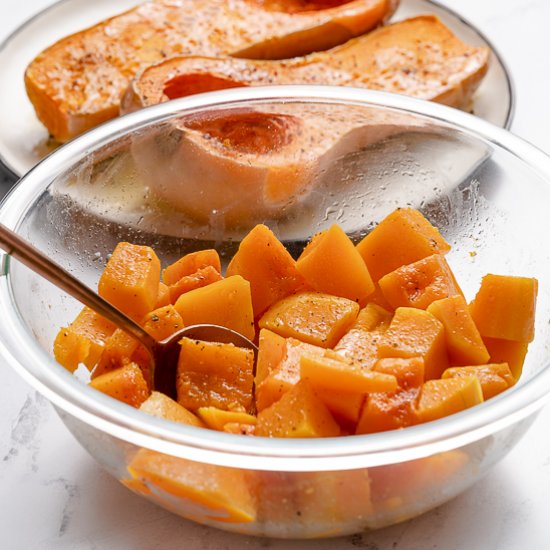 Microwave Butternut Squash