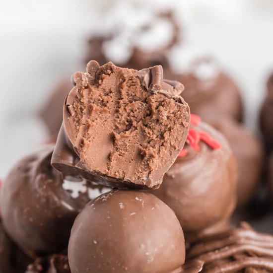 Chocolate Cream Cheese Truffles