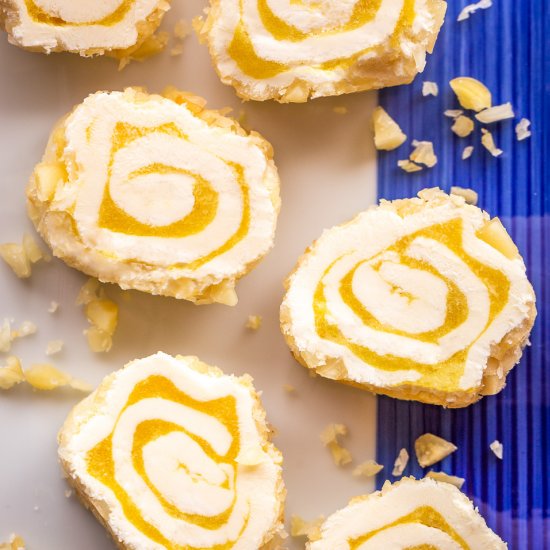 Pineapple Cream Cheese Log