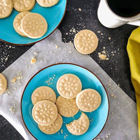 Cardamom Shortbread Cookies