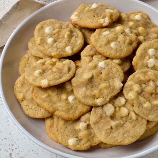 White Chocolate Macadamia Cookies