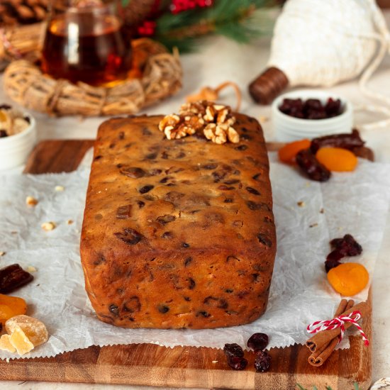 Christmas Rum Fruit Cake