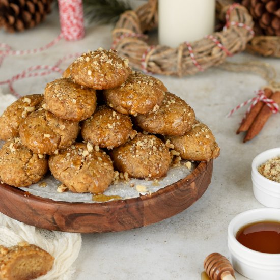 Greek Christmas Honey Cookies