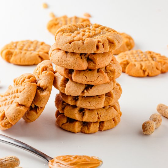 Almond Flour Peanut Butter Cookies