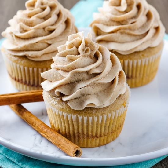 Cinnamon Cupcakes