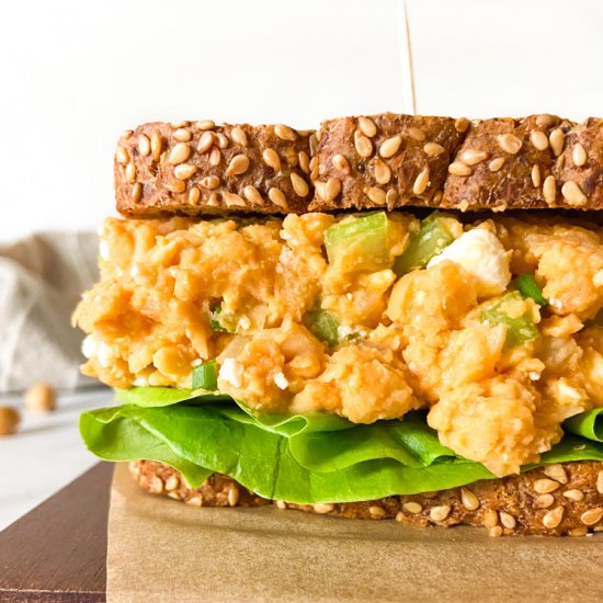 Buffalo Chickpea Salad