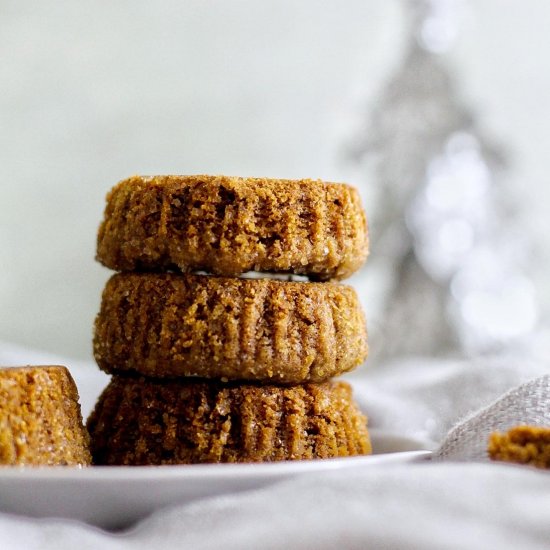 Spicy Ginger and Molasses Cookies