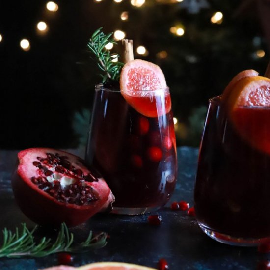 The Best Christmas Sangria