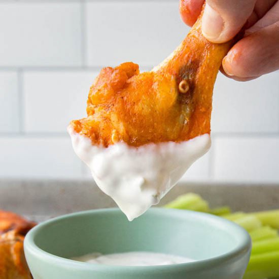 air Fryer Frozen Chicken Wings