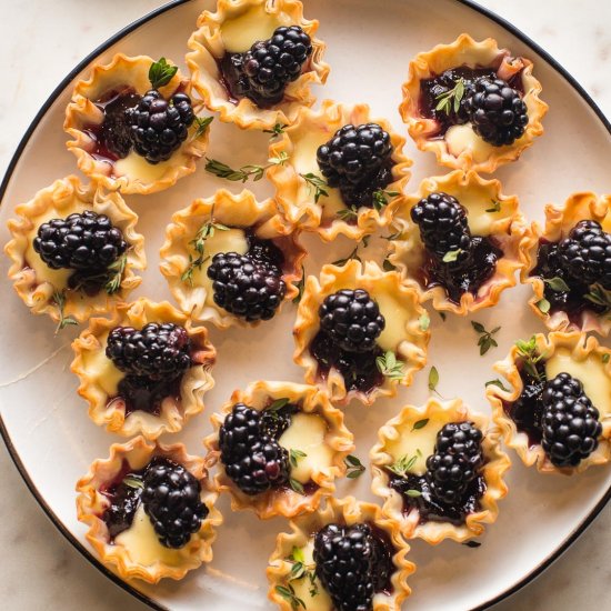 Baked Brie Phyllo Cups