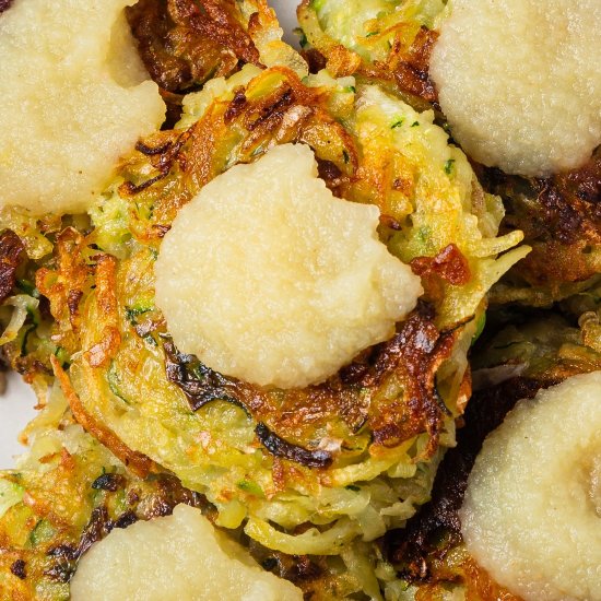 Delicious Zucchini Latkes