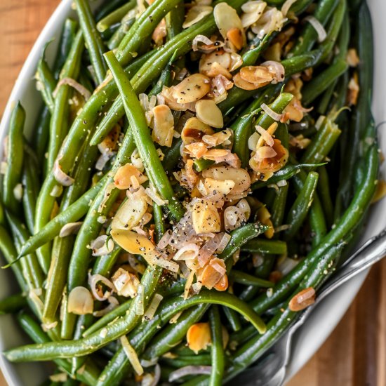 Green Beans Almondine