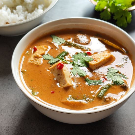 Vegan Thai red curry