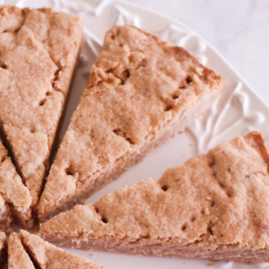 Strawberry shortbread Wedge cookies