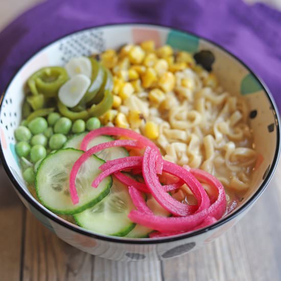 Vegan ramen noodles