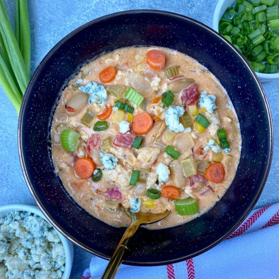 Creamy Buffalo Chicken Chili