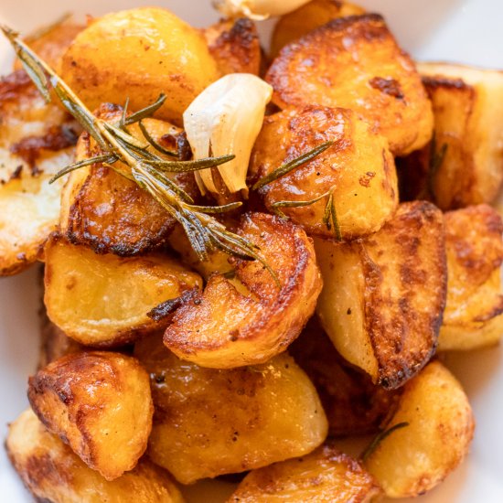 Duck Fat Roasted Potatoes