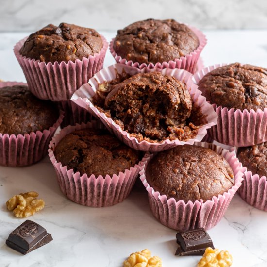 Vegan Chocolate Chip Muffins