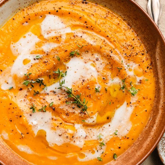 Roasted Butternut Squash Soup