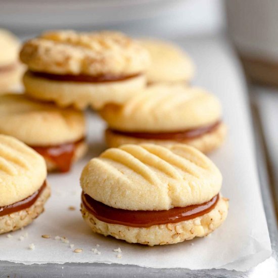 Caramel Sandwich Cookies