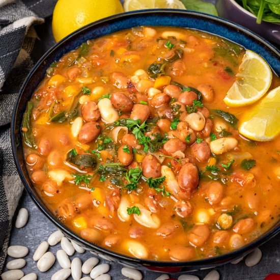 Easy Three Bean Soup